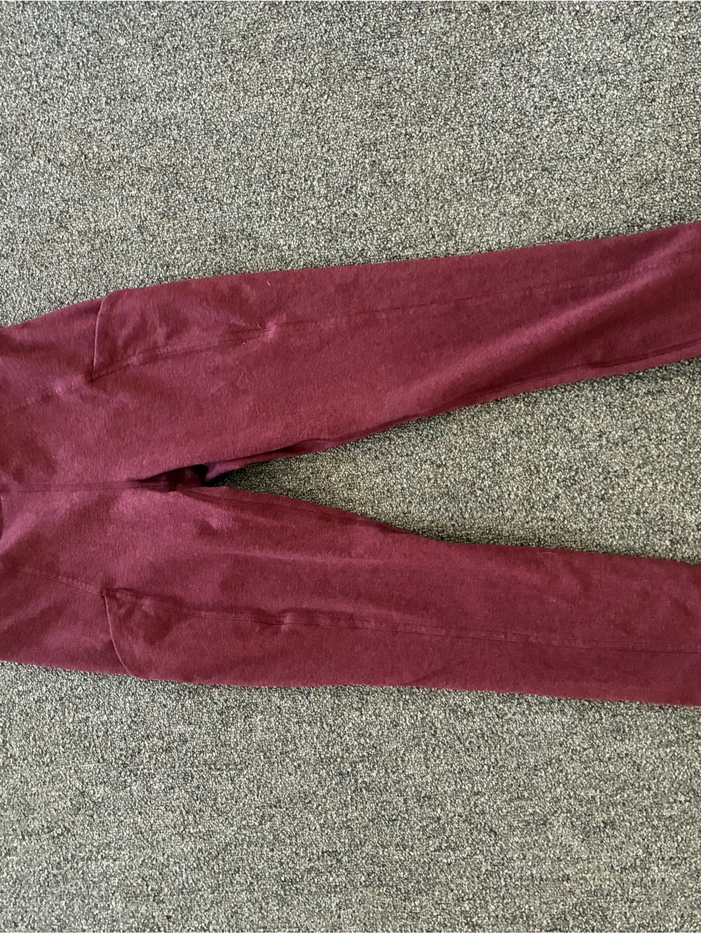 lululemon athletica Maroon Track Pants